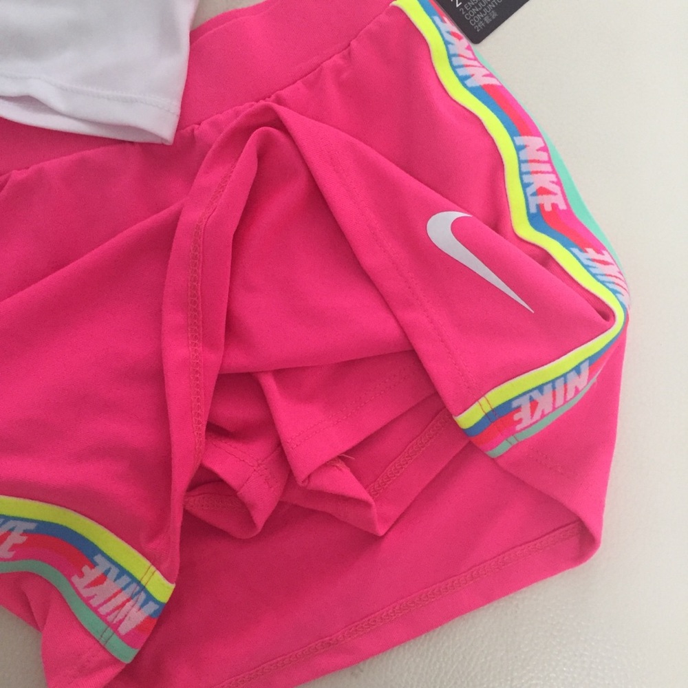 Nike pink girl dry-fit skort Set 5000 - Picture 5 of 8